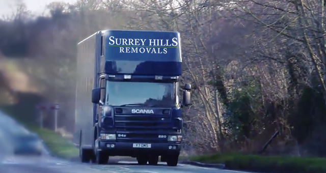 Removals Van in Surrey